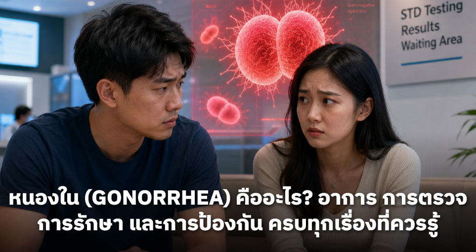 หนองใน (Gonorrhea) คืออะไร? อาการ การตรวจ การรักษา และการป้องกัน ครบทุกเรื่องที่ควรรู้