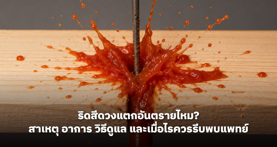 ริดสีดวงแตกอันตรายไหม? สาเหตุ อาการ วิธีดูแล และเมื่อไรควรรีบพบแพทย์